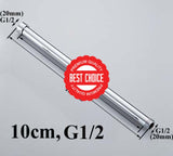 20/30/40/50/60/70Cm Lengthen 1/2 3/4 Shower Extension Rod Tube Bar Pipe 10Cm G1 2 Two Side
